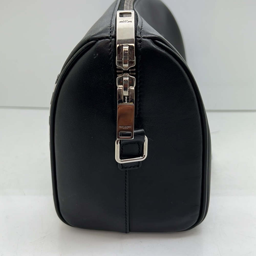Saint Laurent Baby Duffle Crossbody with animal print Black and White 9”x4”x6” T - Picture 5 of 14